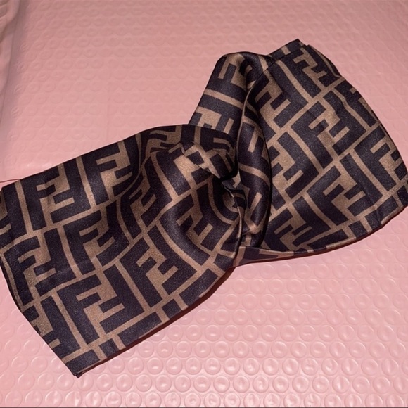 fendi headband scarf